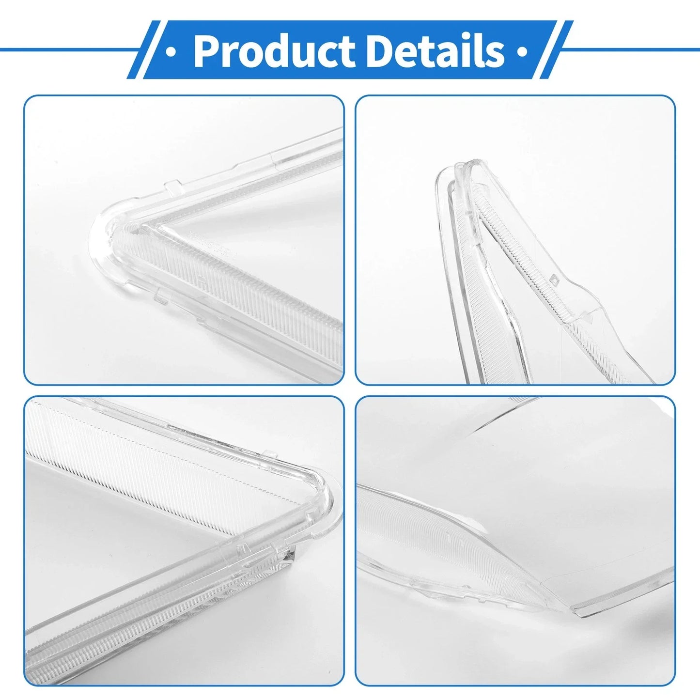 Car Front Left Headlight Lens Cover for Honda Acura 2007-2013 PC Clear