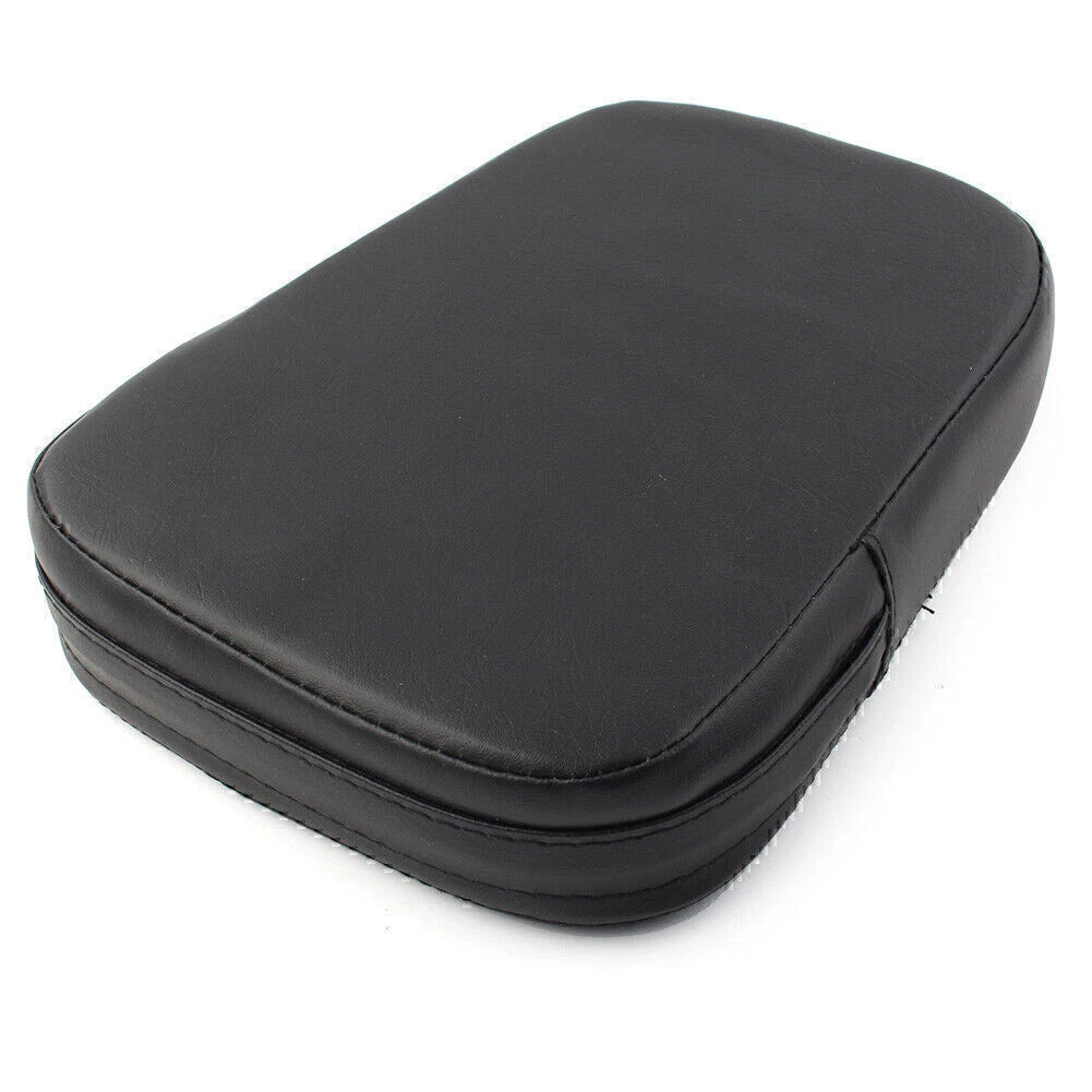 Black Motorcycle Sissy Bar Backrest Cushion Pad for Harley Chopper