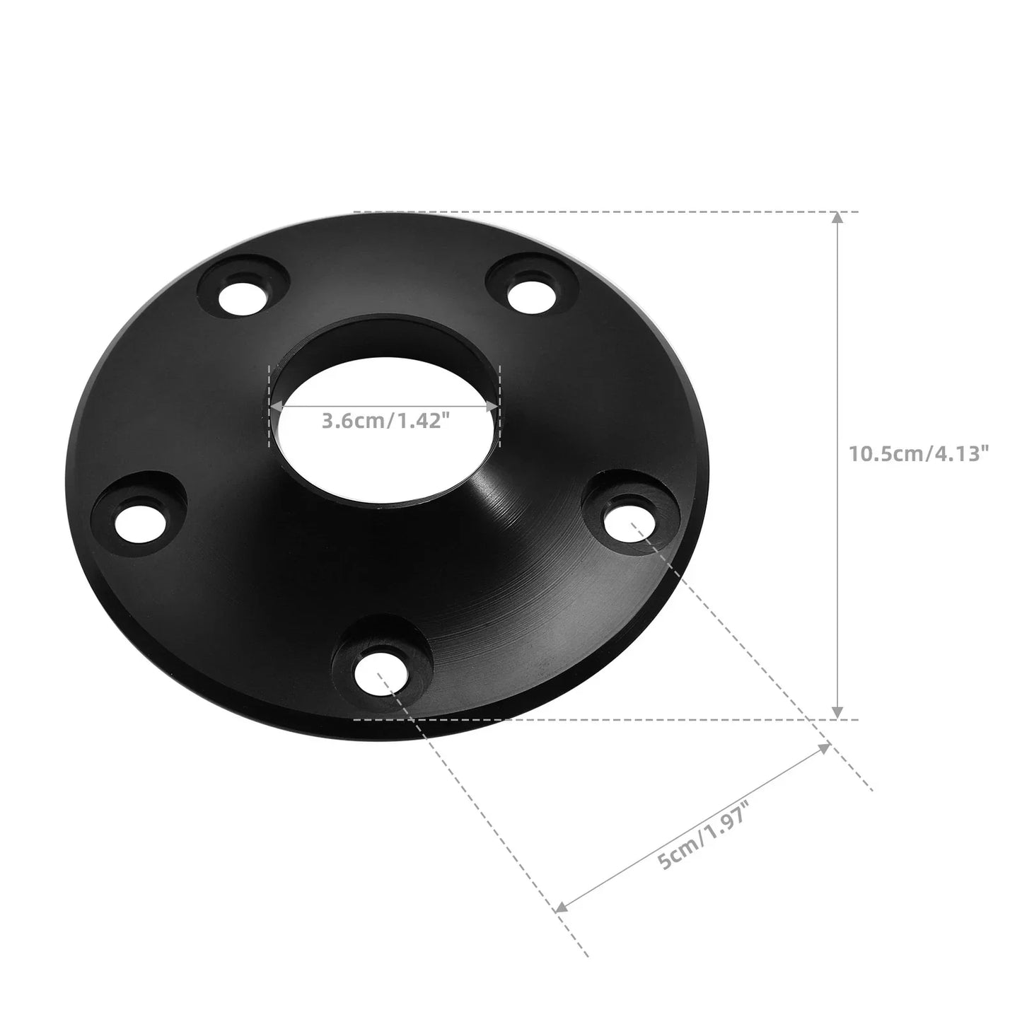 Dual Disc Front Wheel Hub Cap Cover for Harley Electra Glide (2008-2024)