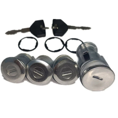 Ignition Lock Cylinder 2 x for Jeep Wrangler TJ (1998–2001)