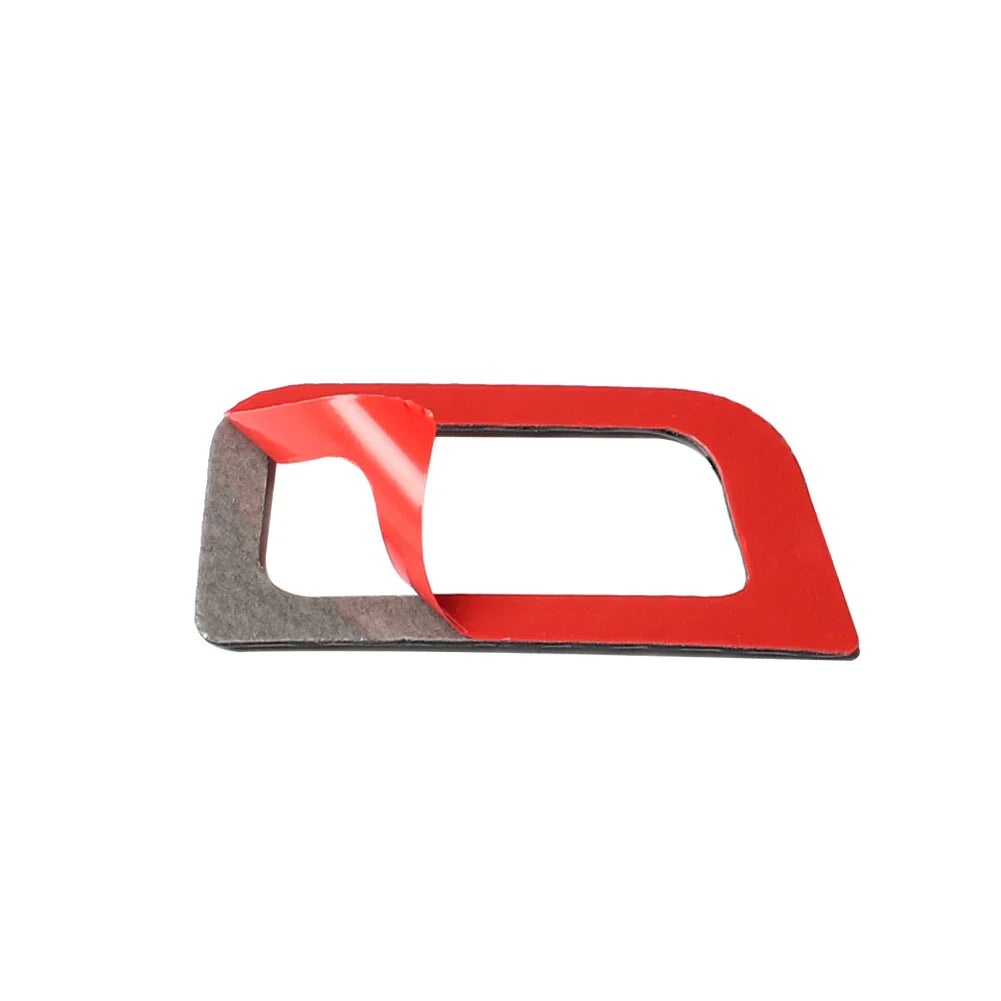 Carbon Fiber Rear Trunk Switch Button Frame Trim for Audi A6 A7 (2012-2018)