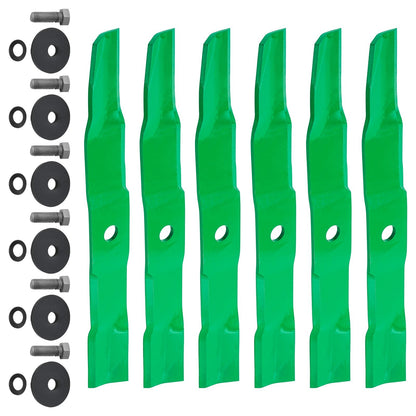 60 Inch Deck Blade and Bolt Kit for John Deere Z820A Z830A Z840A (A)