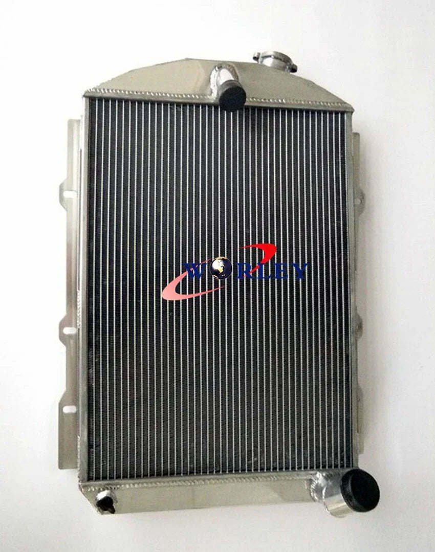 Aluminum Radiator for Chevy Hot/Street Rod 6 Cyl w/Tranny Cooler (1938)