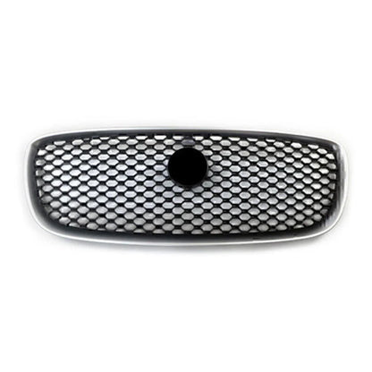 Matte Silver Upper Grill Mesh for Jaguar XF XFR (2016-2020)