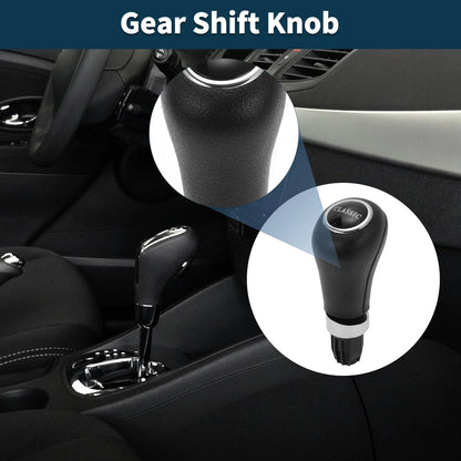 Automatic Gear Shifter Knob for Mercedes-Benz C-Class (2000-2019) Black Plastic