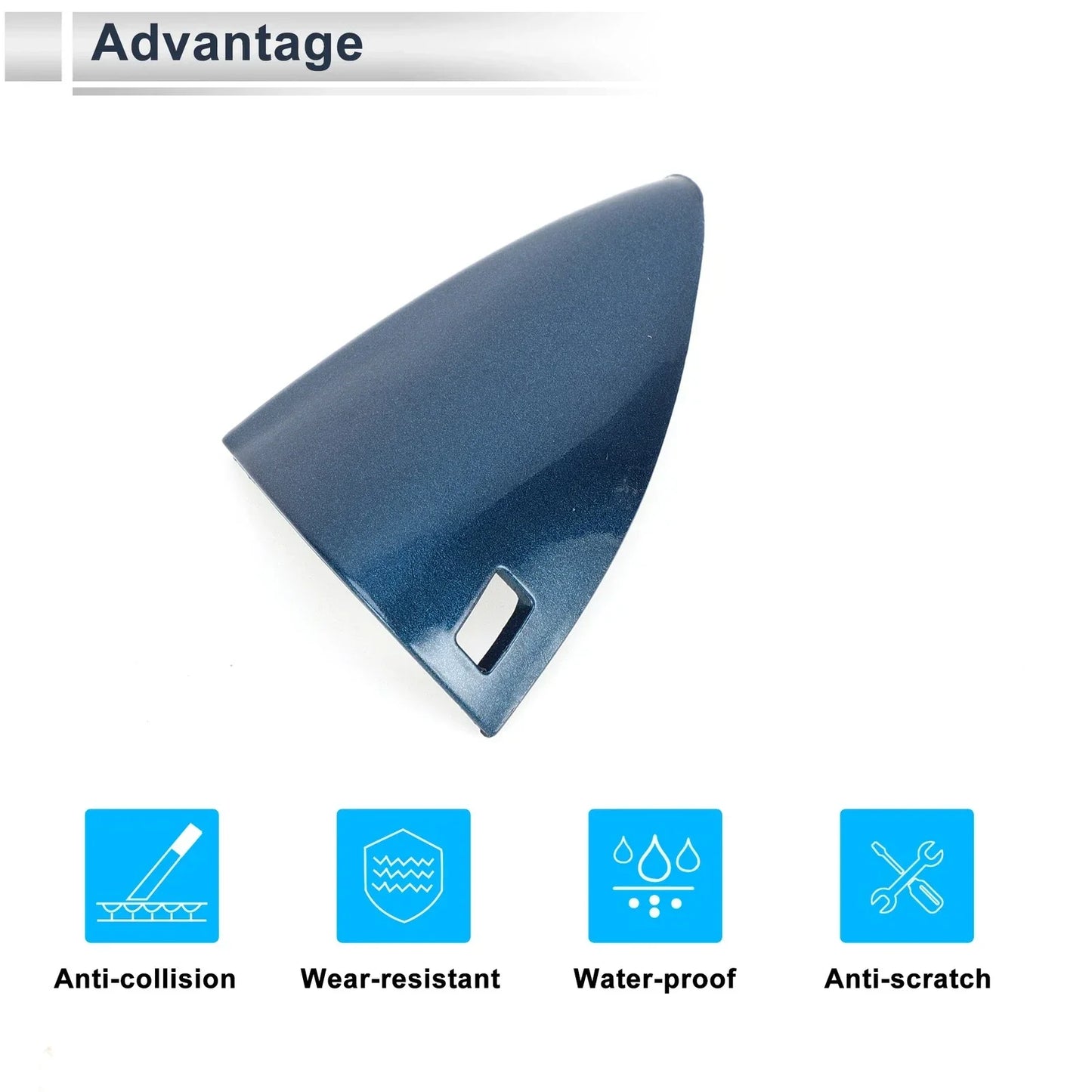 Front Left Door Handle Cover for Hyundai Elantra MK7 (2020-2023) Blue