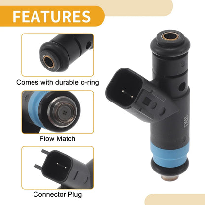 Fuel Injector for Dodge Ram 1500 Laramie Crew Cab (2010-2018) - 1 x Pcs