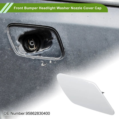 Washer Nozzle Cover for Porsche Cayenne 958 (2011-2018) - White Cap