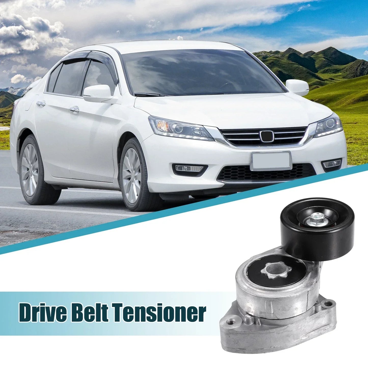 Belt Tensioner Pulley Assembly for Honda Accord CR-V Civic TSX (2003-2011)