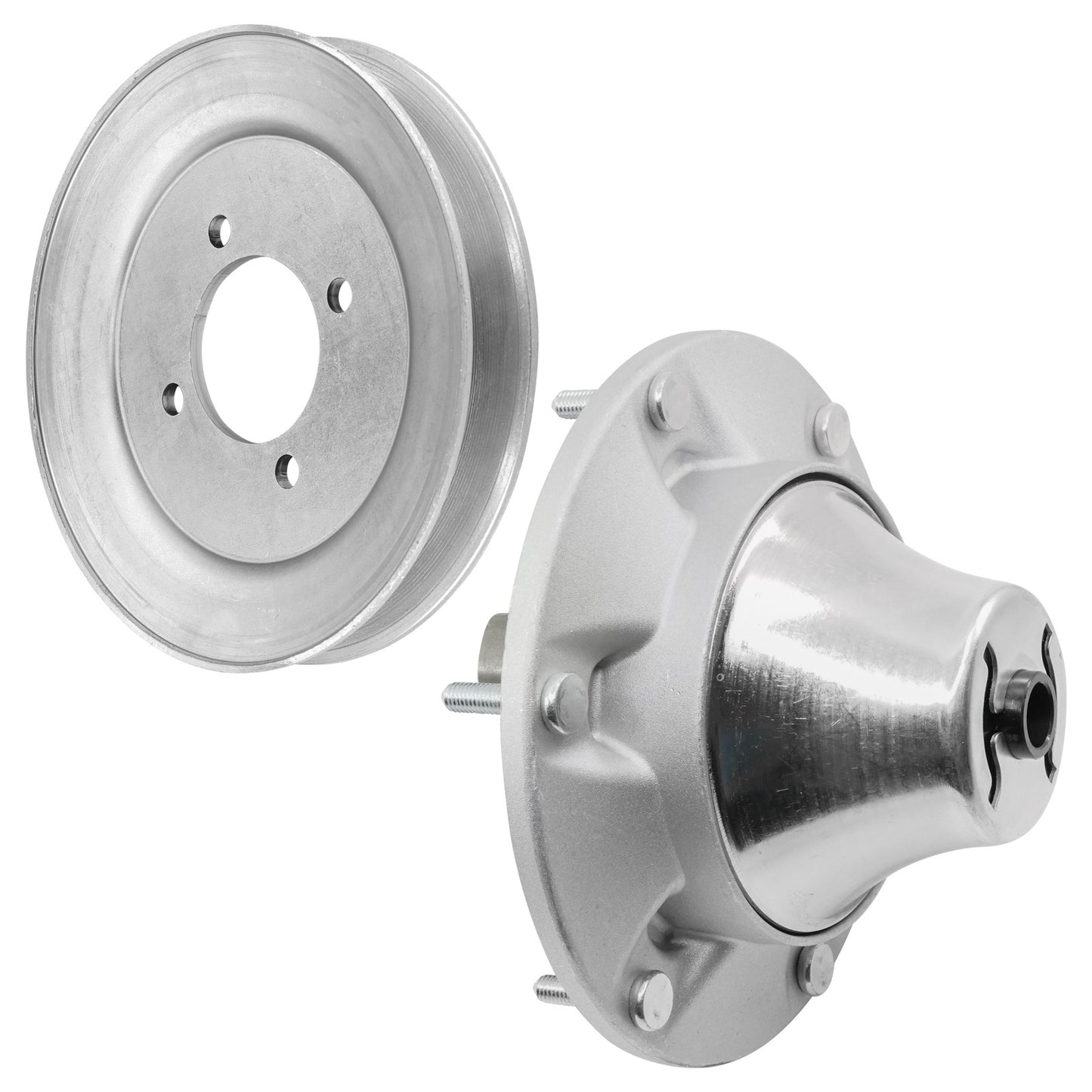 54 Inch Deck Spindle with Pulley Replacement for John Deere (2000–2007)