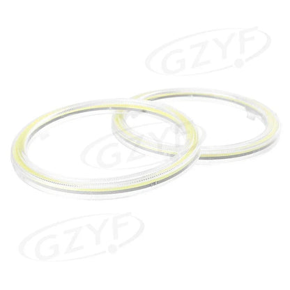 12V-24V 90mm LED Halo Lamp Angel Eyes Fog Light for Car