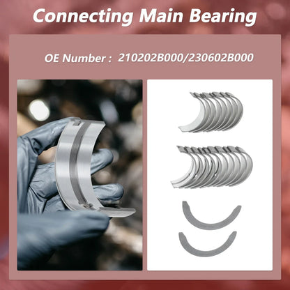 Main Bearing & Connecting Rod Bearing Kit for Hyundai Accent (2000-2005)