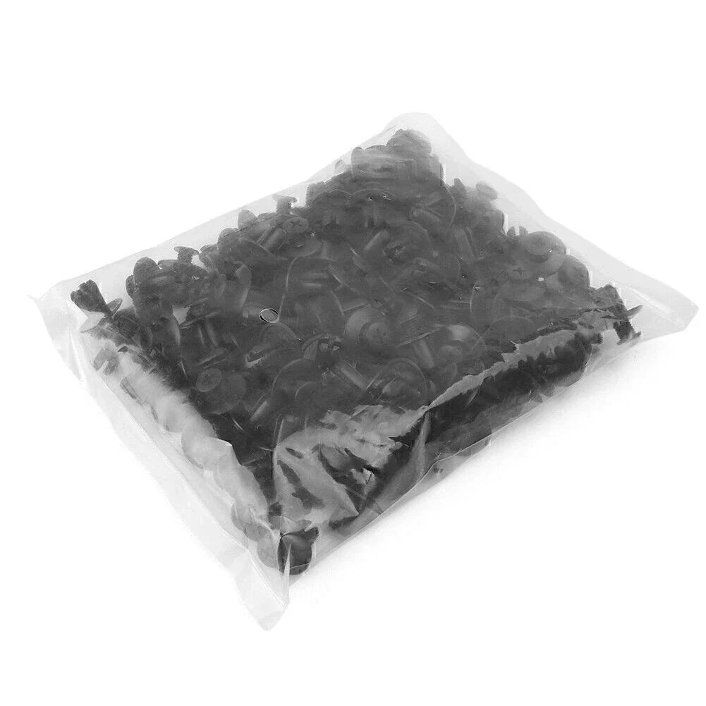 8mm Plastic Rivets Fastener Clips for Fender Bumper (120PCS)