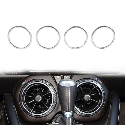 Air Condition Vent Outlet Ring Cover Trim for Chevrolet Camaro (2017-2022)