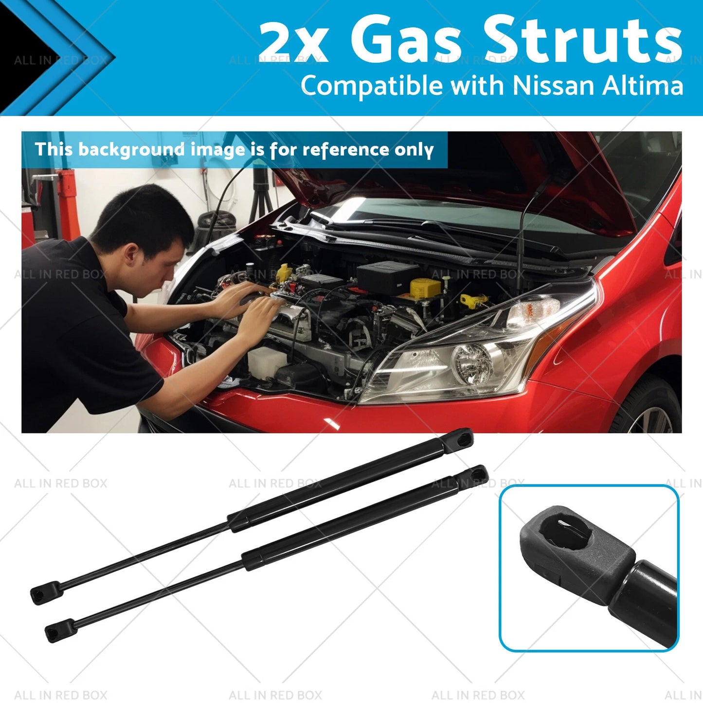 Gas Struts for 2013-2018 Nissan Altima Bonnet (2013-2018)