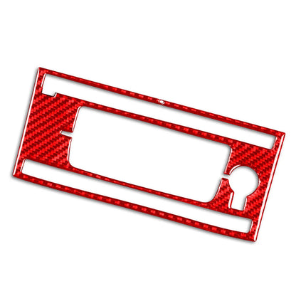 Red Carbon Fiber Control Volume Switch Panel Cover for Honda Accord (2013-2017)