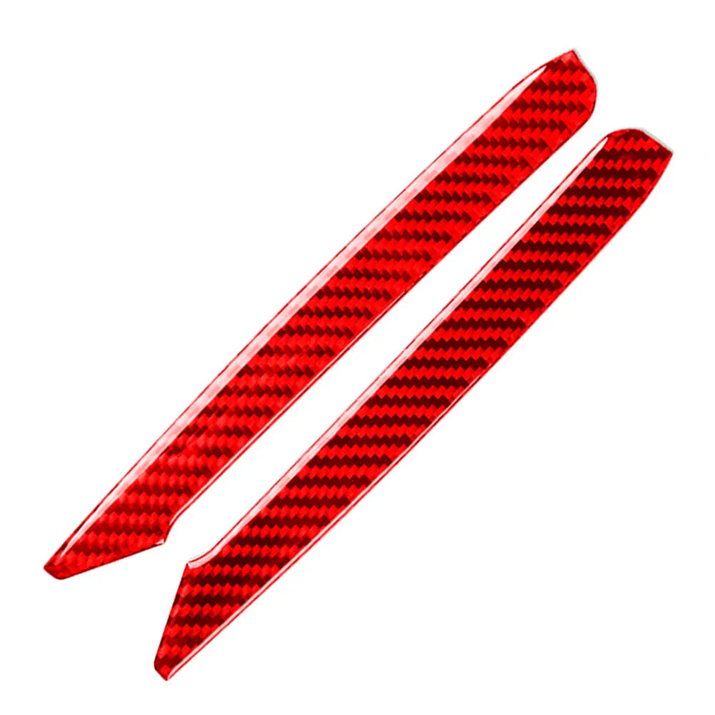 Red Carbon Fiber Console Side Cover Trim for Subaru Forester (2009-2013)