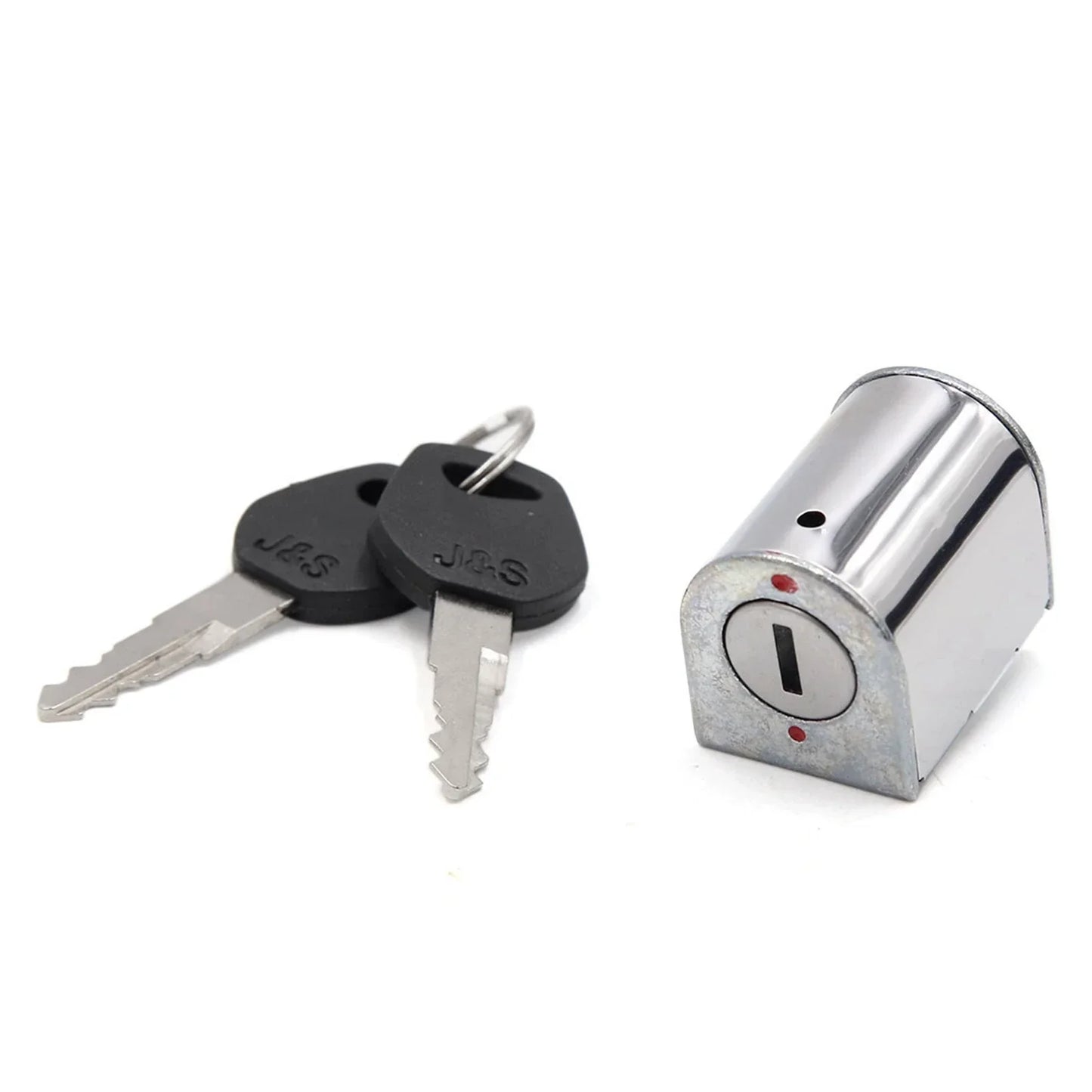 Stainless Steel Motorcycle Steering Lock with 2 Keys for Honda CG125 (2000-2023)