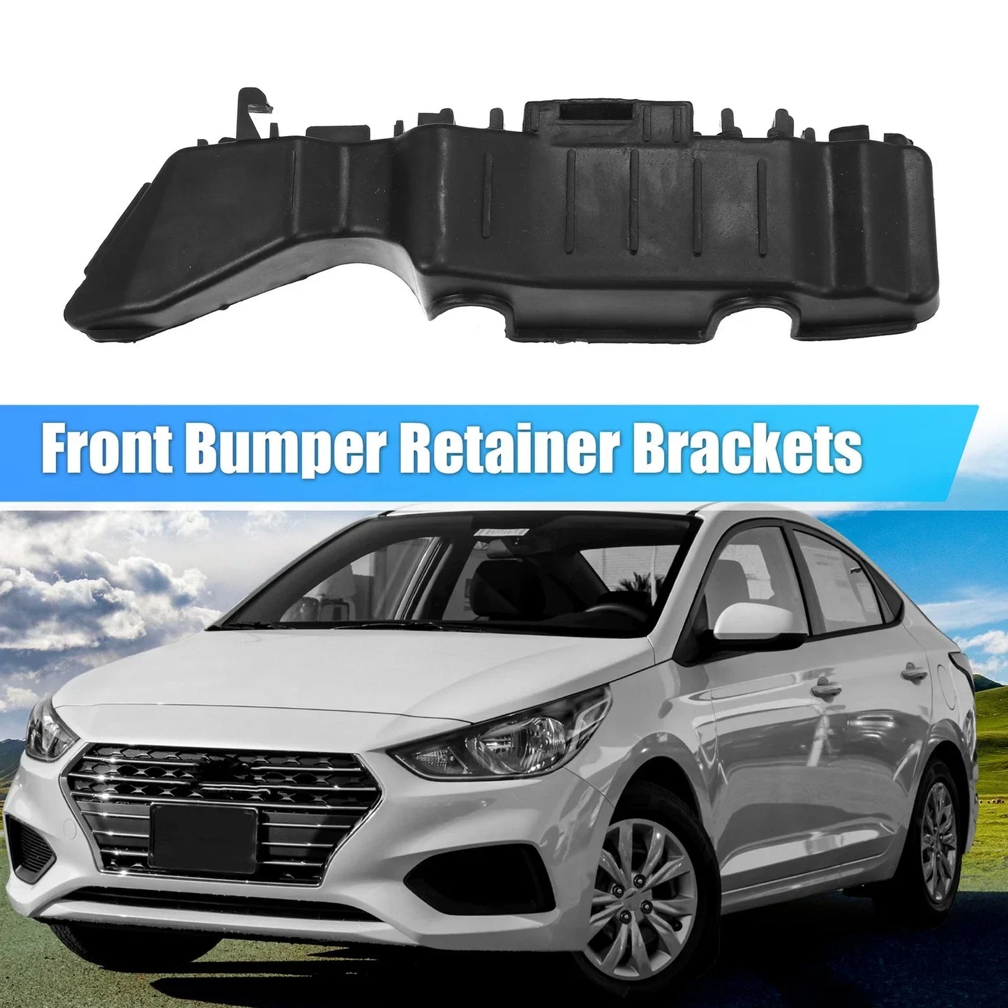 Front Right Bumper Bracket for Hyundai Accent (2010-2017)