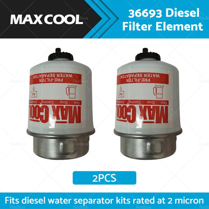 Diesel Water Separator Fuel Filter Element 2 Micron for Various Models