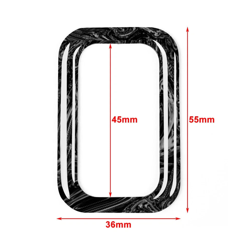 Marbling Trunk Switch Button Cover for Mercedes Benz C Class (2015-2020)