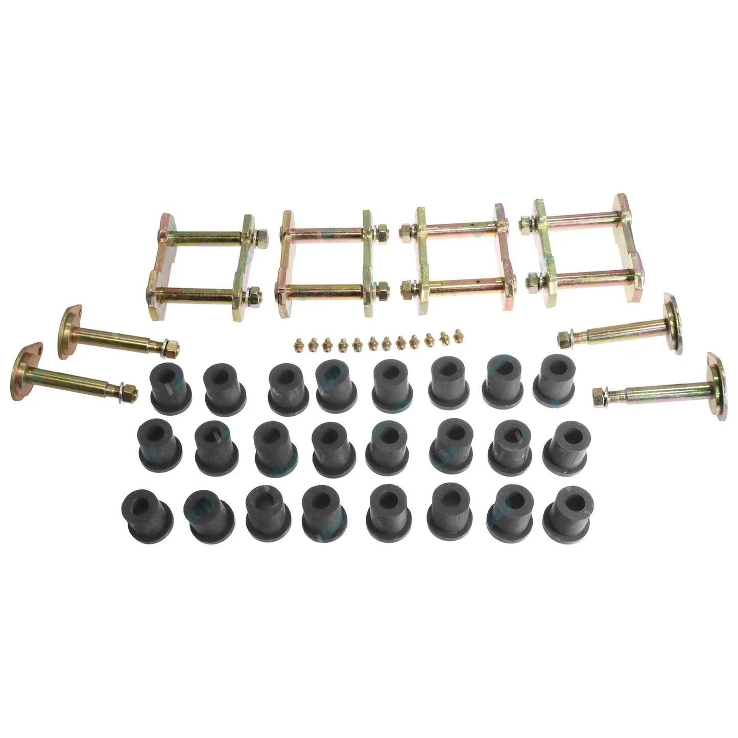 Leaf Spring Shackle Pin Rubber Bush Kit for Toyota FJ70 BJ70 BJ73 BJ74 (1984-2000)