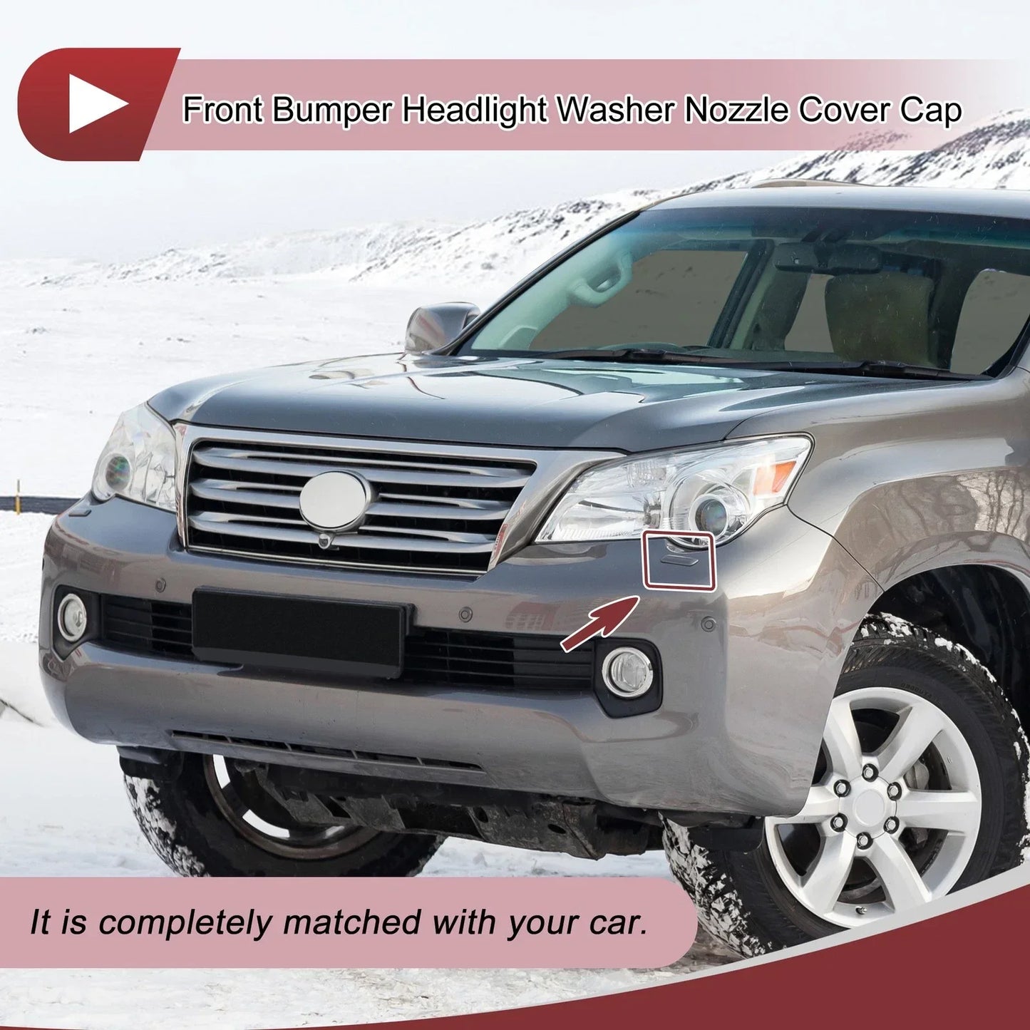 Front Left Washer Nozzle Cover for Lexus GX460 (2010-2013)