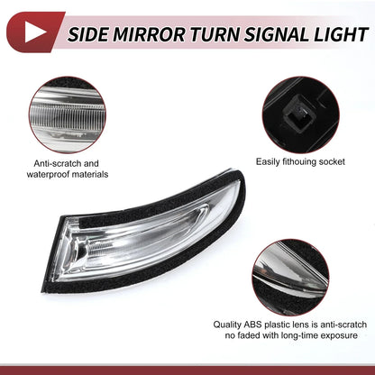 Car Mirror Turn Signal Light for Hyundai Elantra 2011-2016 Left LED