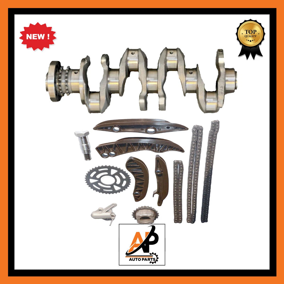 Crankshaft Timing Chain Kit Replacement for BMW MINI 2.0 N47 (2007–2014)