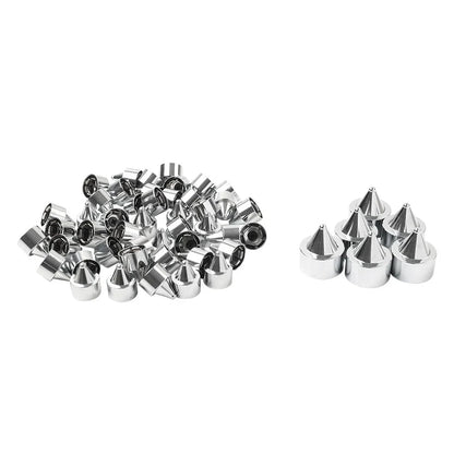 52X Chrome Engine Topper Screw Bolt Cap for Harley Twin Cam Dyna FXD (2000-2017)