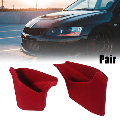 Car Center Console Storage Box Holder for Porsche Cayenne (2011-2018) Red