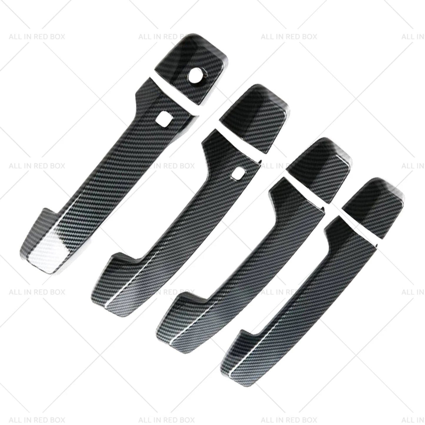 Carbon Fiber Side Door Handle Covers for Mitsubishi Triton L200 (2023-2025)