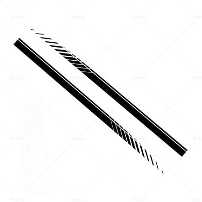 Racing Plaid Side Door Fender Skirt Stripes Decals for Car Accessories