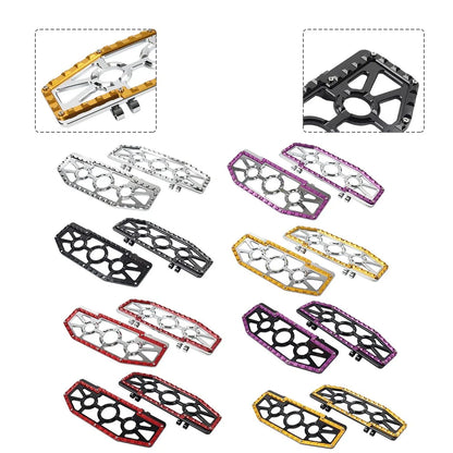Rider Driver Floorboards Foot Pegs for Harley FL Softail (1986-2017)