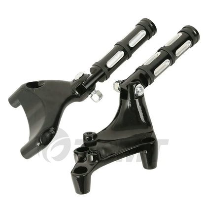 Passenger Footrest Footpeg Mount Bracket for Harley Sportster 883 1200 (14-22)