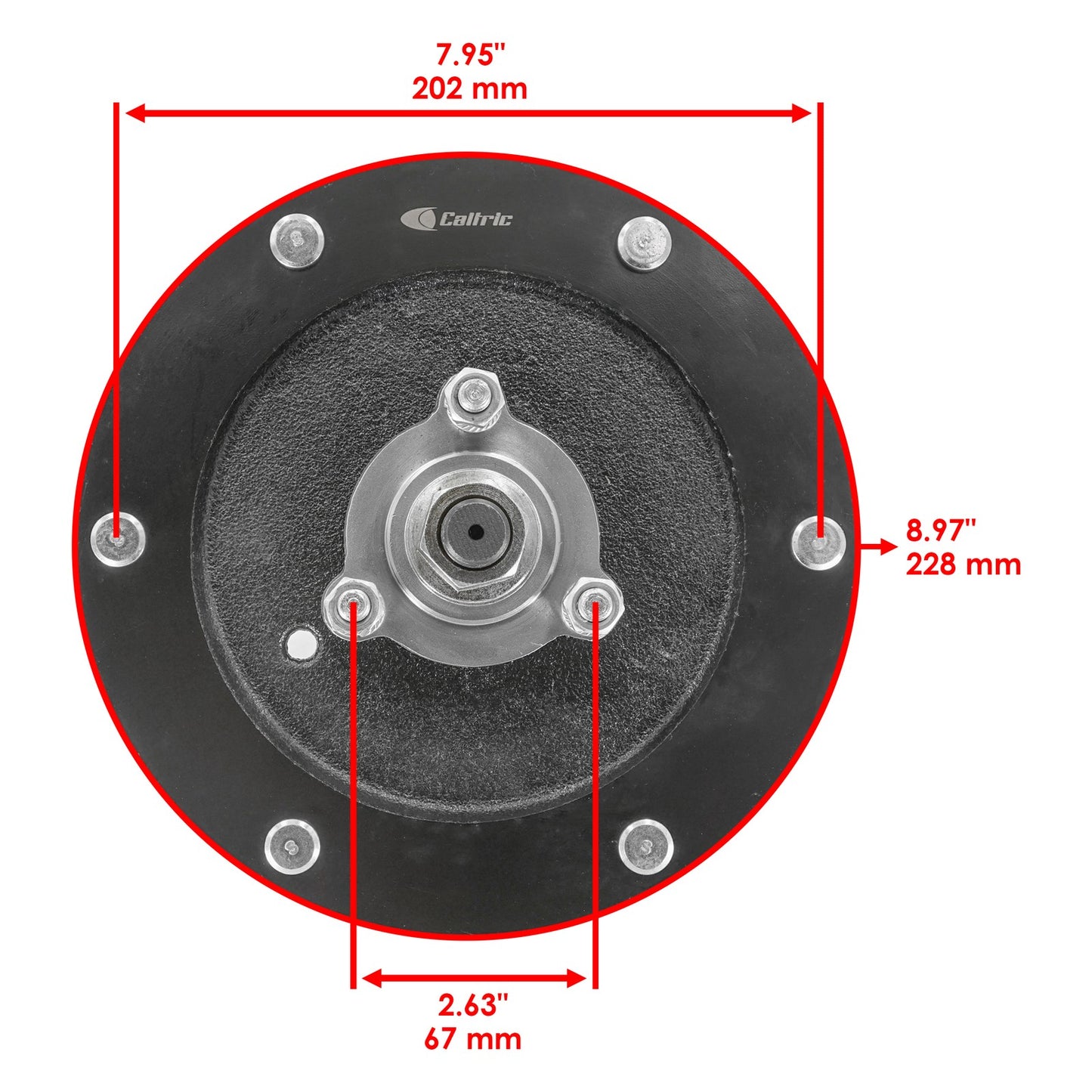 Deck Spindle Left Heavy Duty for Toro Z Master 60 inch (2009–2019)