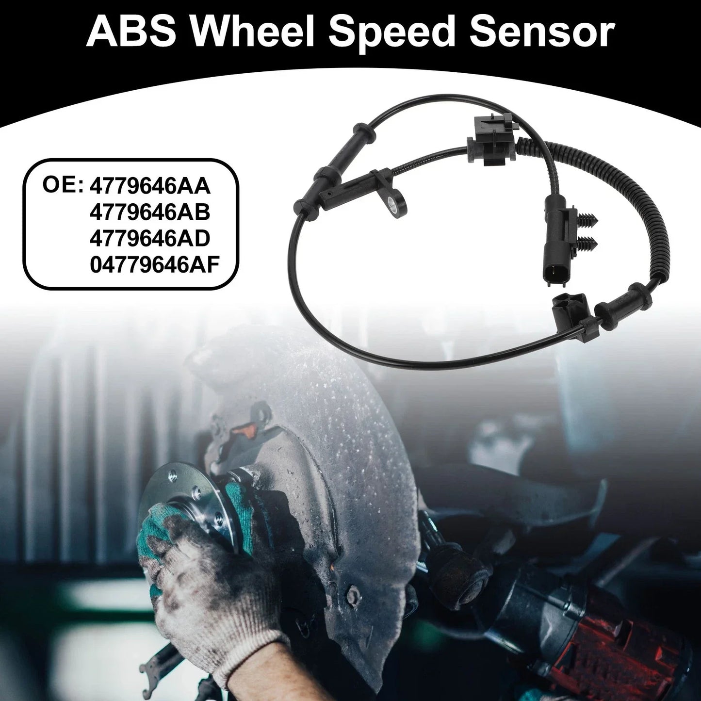 ABS Wheel Speed Sensor for Chrysler 300 (2013-2022) 1 x Rear Right Sensor