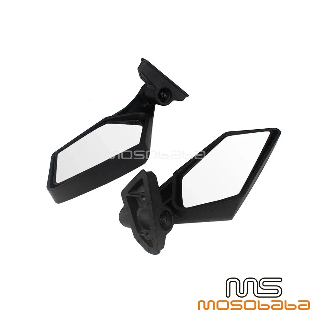 Racing Side Rear View Mirrors for Can Am Maverick X3 XRS XDS MAX UTV (2017-2019)