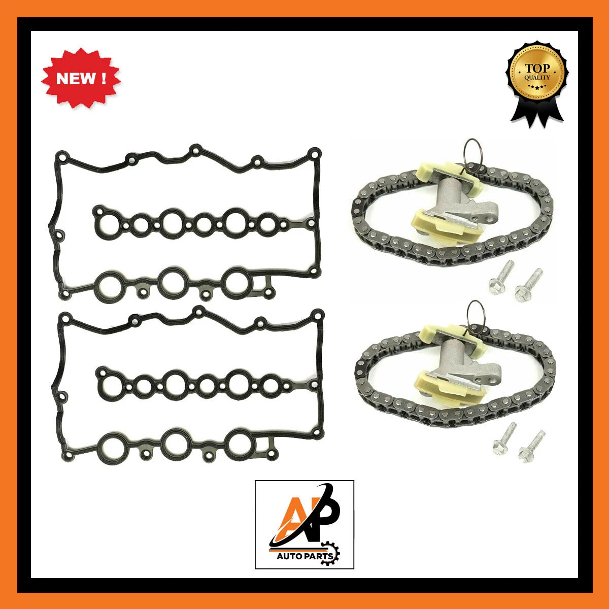 Head Cover Gasket and Cam Chain Kit Replacement for Land Rover Jaguar (2006–2010)
