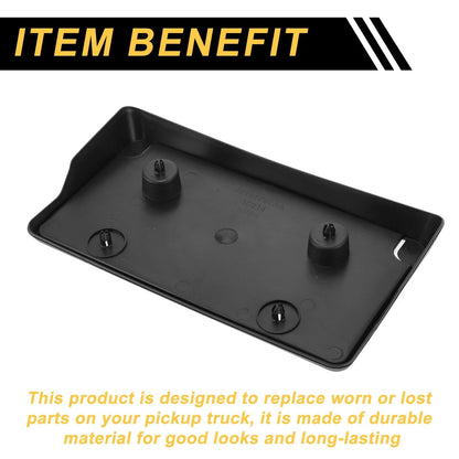 Front Bumper License Plate Bracket Holder for Dodge Ram 1500 (2013-2019)
