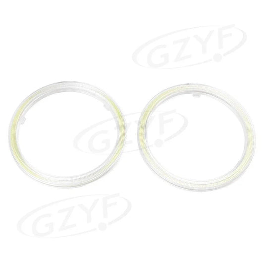 12V-24V 90mm LED Halo Lamp Angel Eyes Fog Light for Car