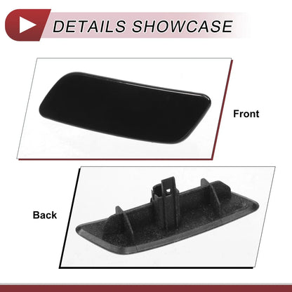 Front Left Washer Nozzle Cover for Lexus GS200t (2016-2019) - Black 1 x Cap
