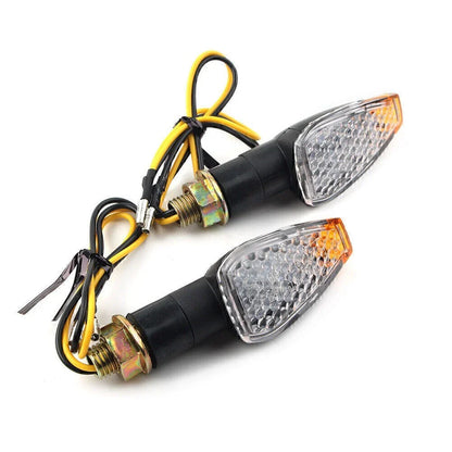 Amber Turn Signal Indicator Blinker Lamp for Universal 12V Motorcycle