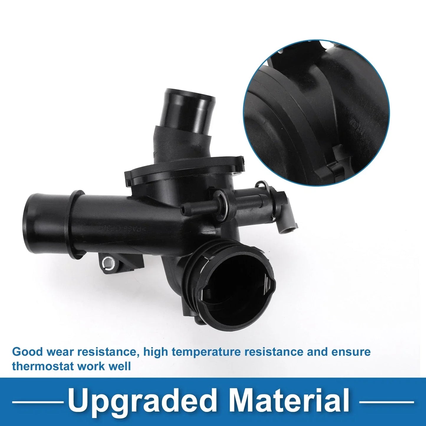 Engine Coolant Thermostat Housing for Mercedes-Benz W204 W205 W212 W166 (2008-2020)
