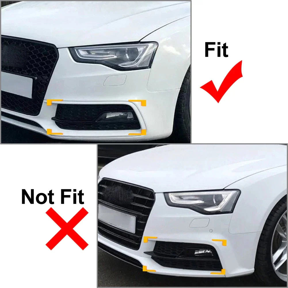 Front Bumper Fog Light Grill Cover for Audi A5 S5 (2013-2017) Right