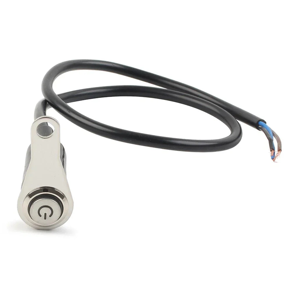 Blue ON/OFF Handlebar Switch for Motorcycle Headlight Fog Light