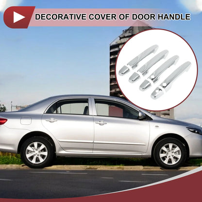 Car Door Handle Cover Set for Honda CR-V 2012-2016 Silver Tone ABS