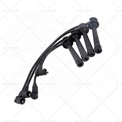 4 x Spark Plug Ignition Wires for Kia Rio DC (2000-2005) 1.5L