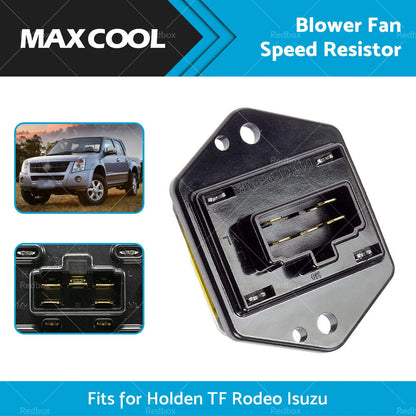 Blower Fan Speed Resistor for Holden TF Rodeo Isuzu (88-02)