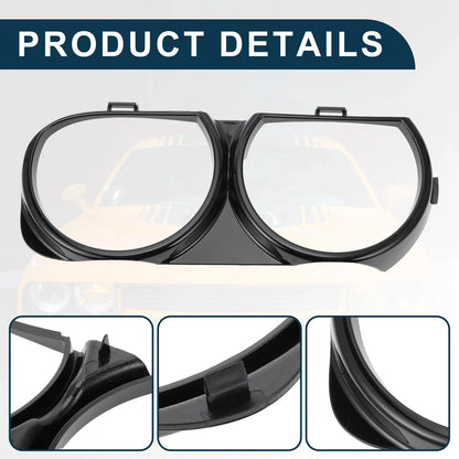 Front Headlight Trim Bezel for Dodge Challenger 2008-2014 (2 x)